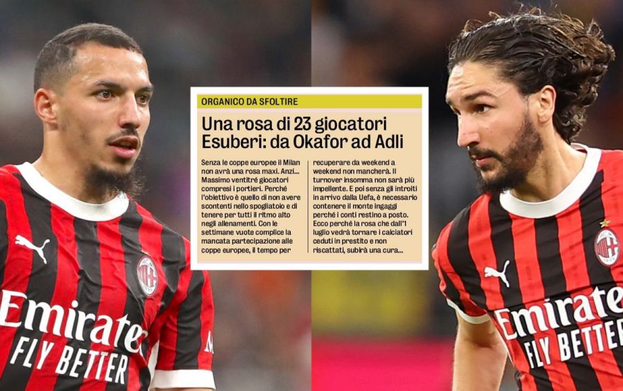 GdS: Allegri wants 23-man squad at Milan - 11 could leave in major ...