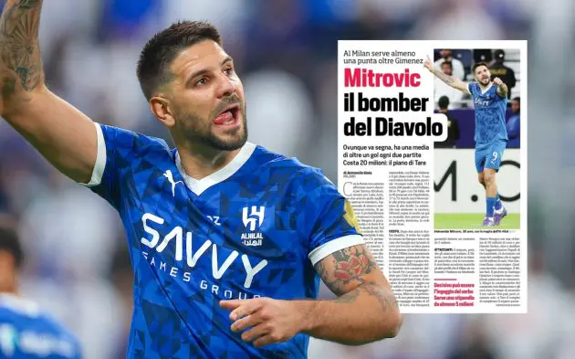 Aleksander Mitrovic of Al Hilal