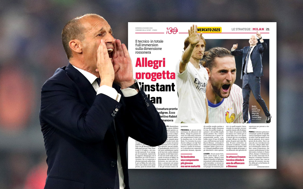 Allegri instant Milan