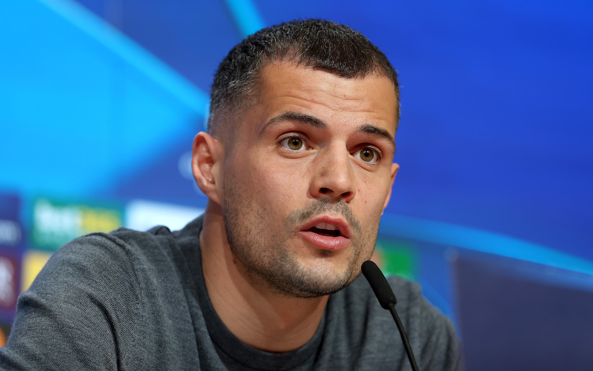 Granit Xhaka of Leverkusen