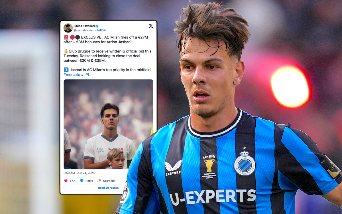 The Untold Story Why Jashari Doesnt Want Brugge And Ac Milans Plan - v81infd
