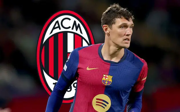 Andreas Christensen of FC Barcelona