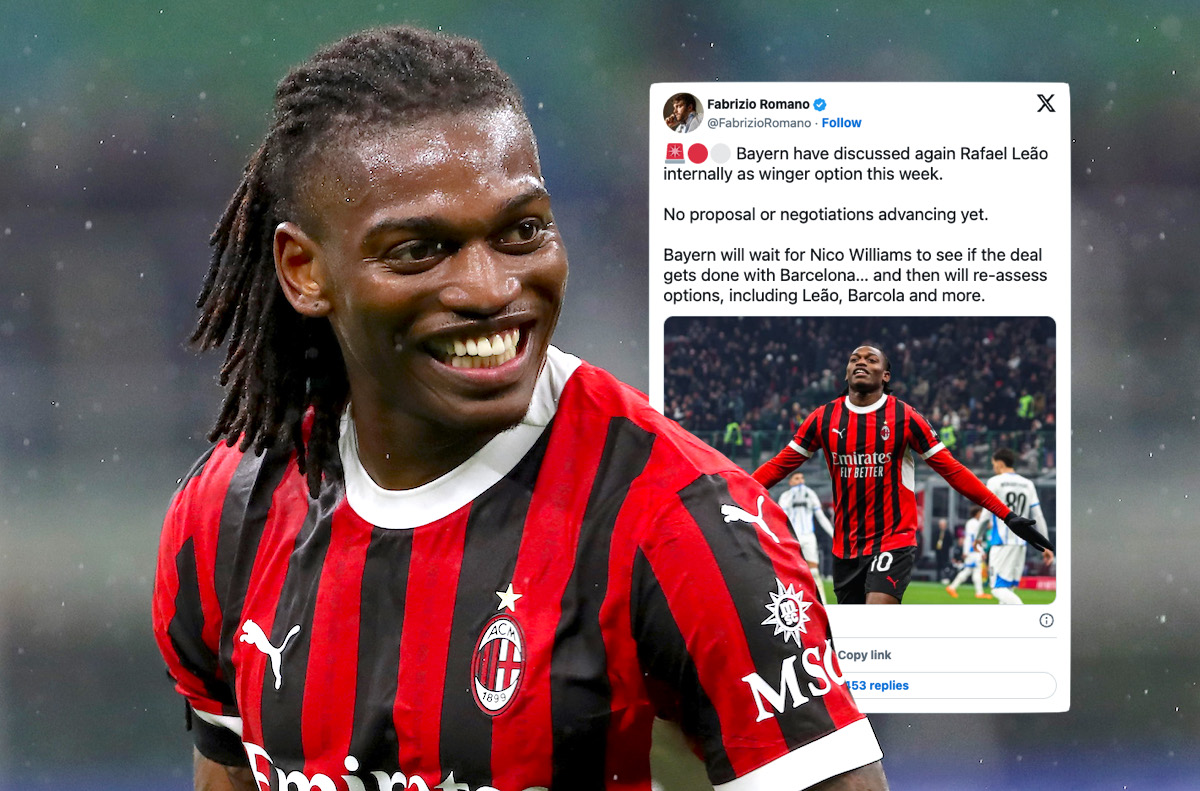 Rafael Leao of AC Milan