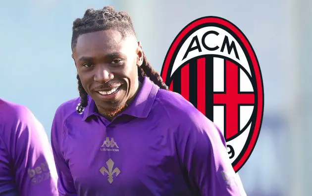 Moise Kean of ACF Fiorentina