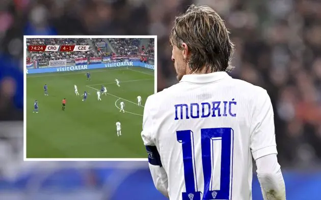 Luka Modric of Croatia