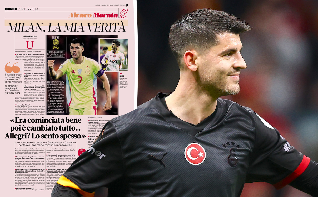 Alvaro Morata of Galatasaray