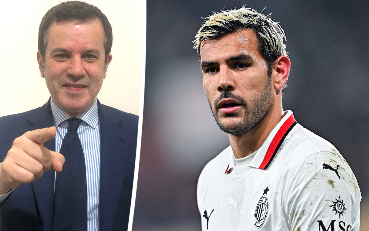 Theo Hernandez of Milan