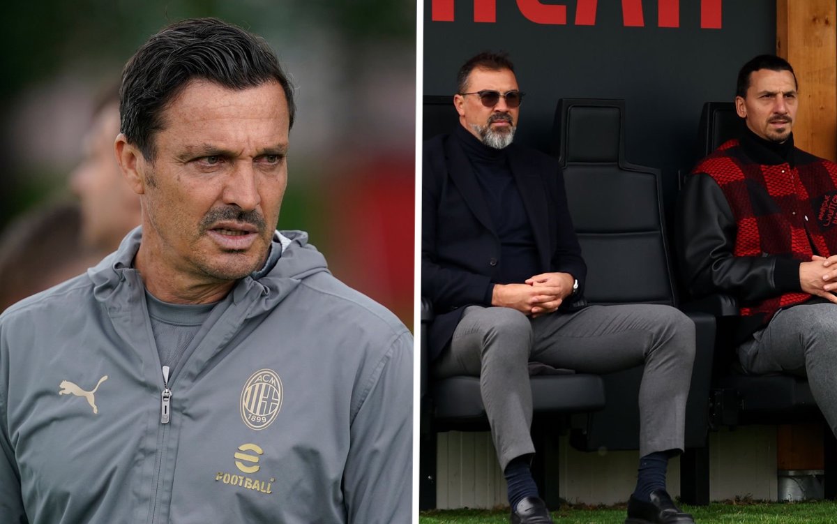 Head Coach of Milan Futuro Massimo Oddo ibrahimovic kirovski