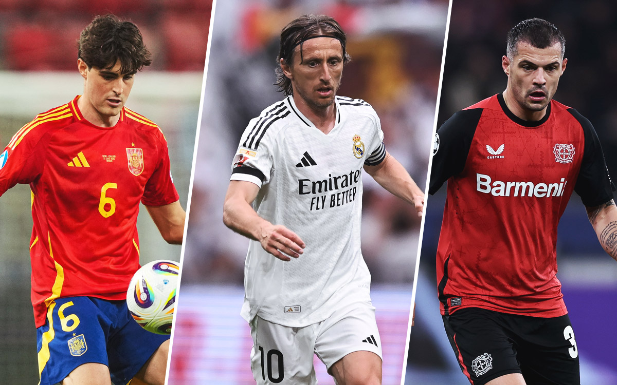 Guerra, Modric and Xhaka