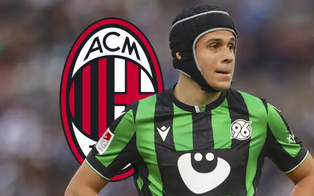 Nicolo Tresoldi of Hannover 96