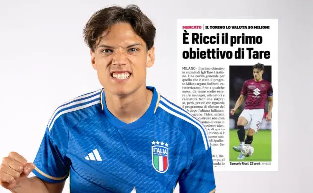 Samuele Ricci of Italy