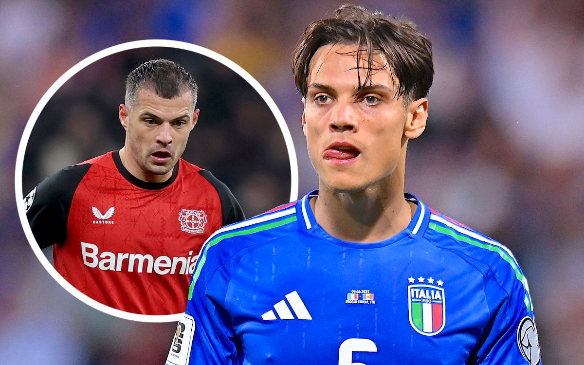 Samuele Ricci of Italy xhaka