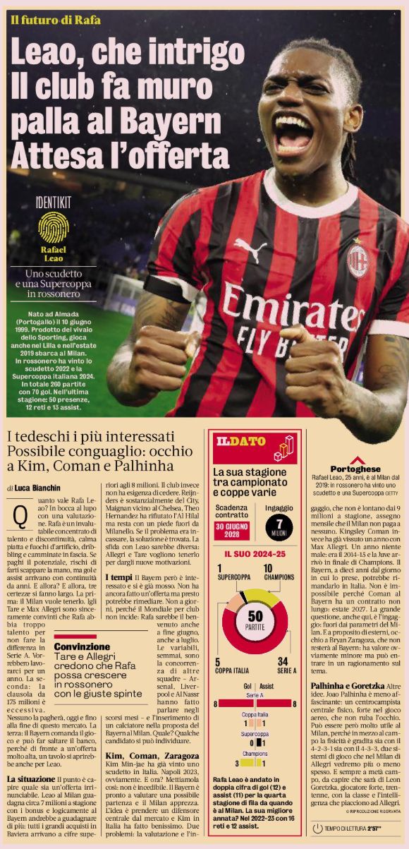 Leao gazzetta intrigue