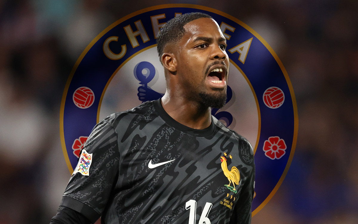 Maignan Chelsea emblem