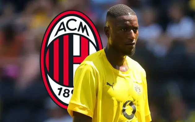 Serhou Guirassy #9 of Borussia Dortmund