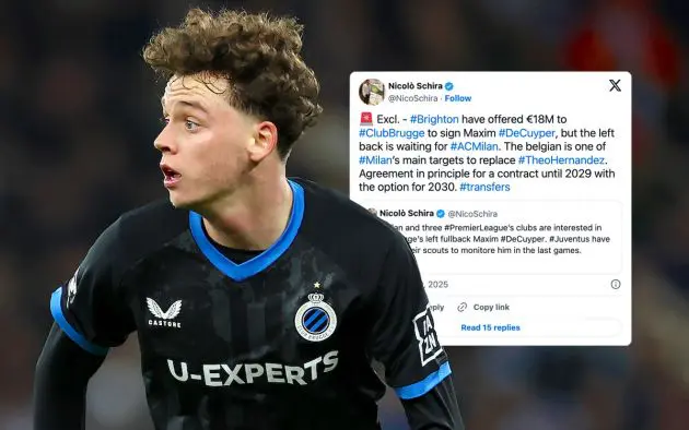 Maxim De Cuyper of Club Brugge KV
