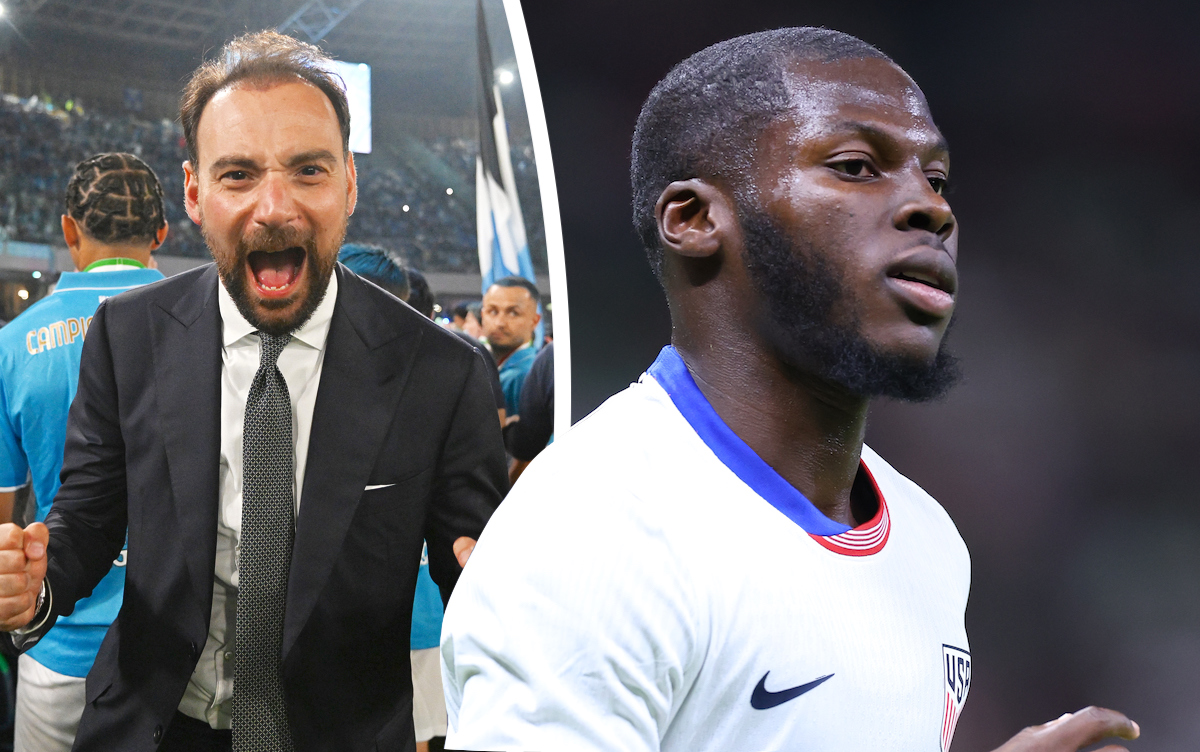 Yunus Musah of the USA manna