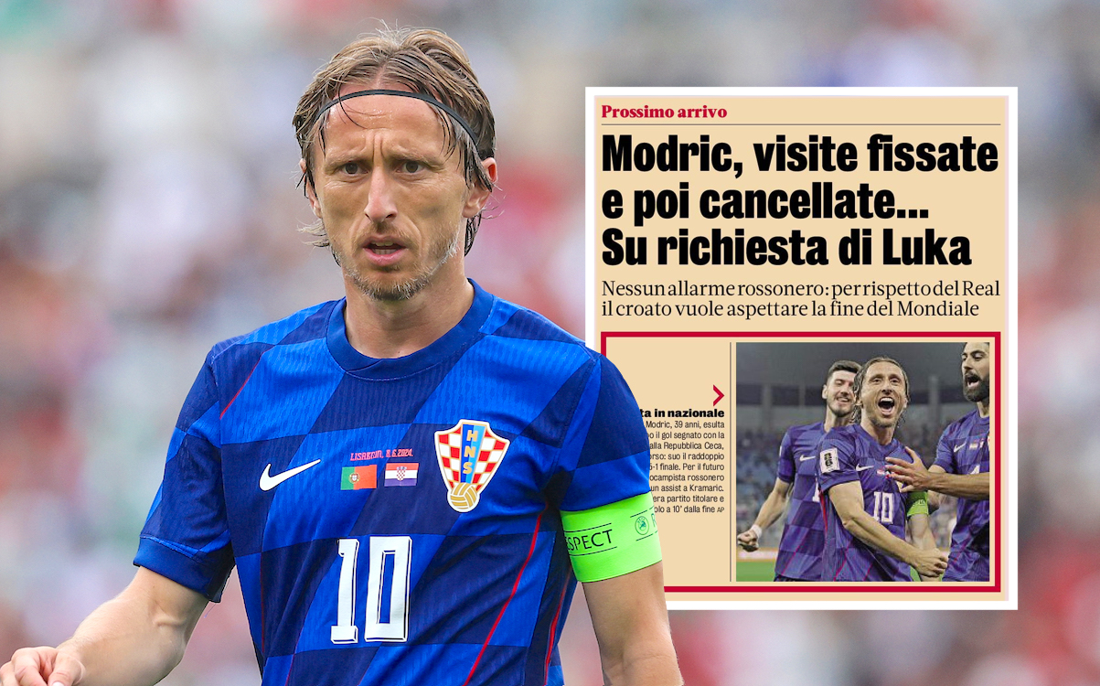 Luka Modric of Croatia