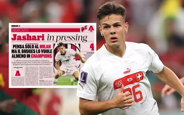 Ardon Jashari of Switzerland