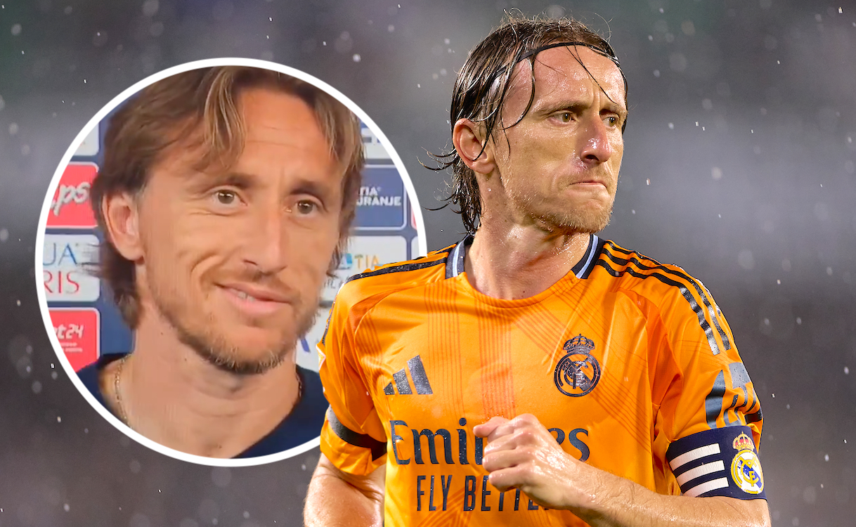 Luka Modric of Real Madrid