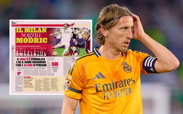 Luka Modric of Real Madrid