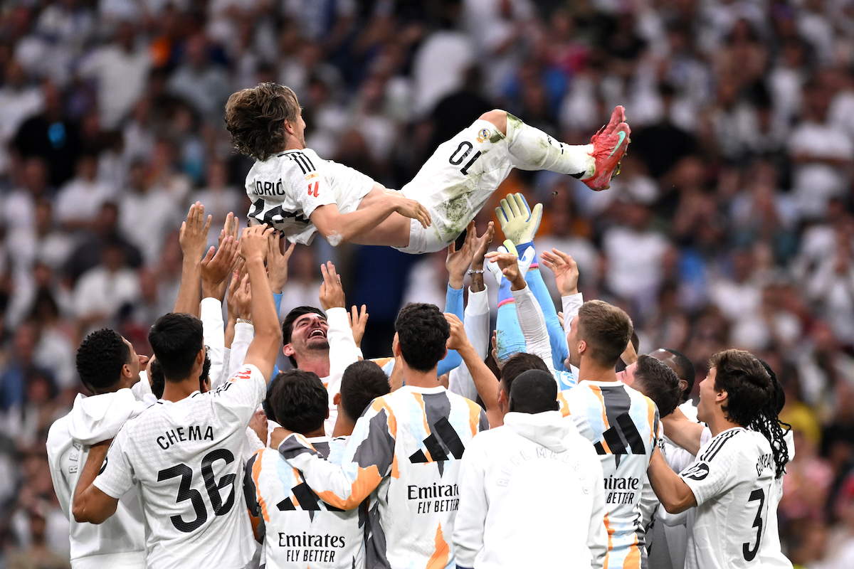 Luka Modric of Real Madrid
