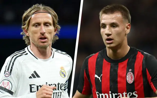 Luka Modric of Real Madrid camarda