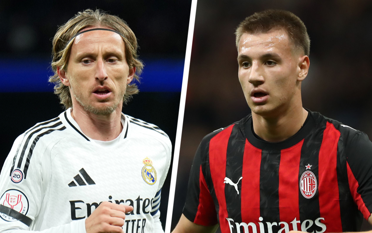 Luka Modric of Real Madrid camarda