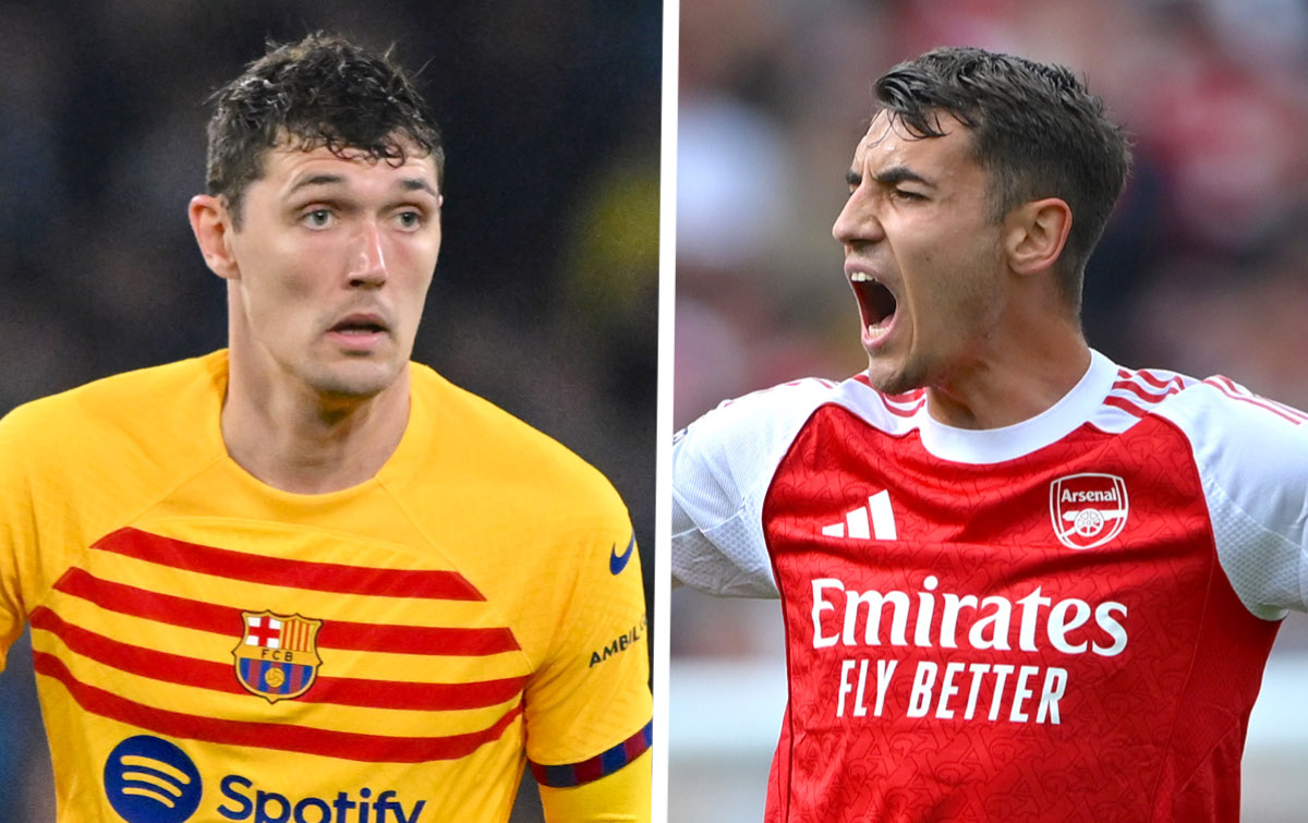 Andreas Christensen of FC Barcelona