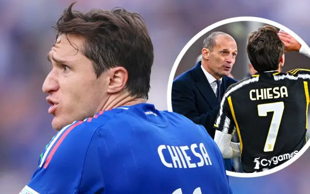 Federico Chiesa of Italy