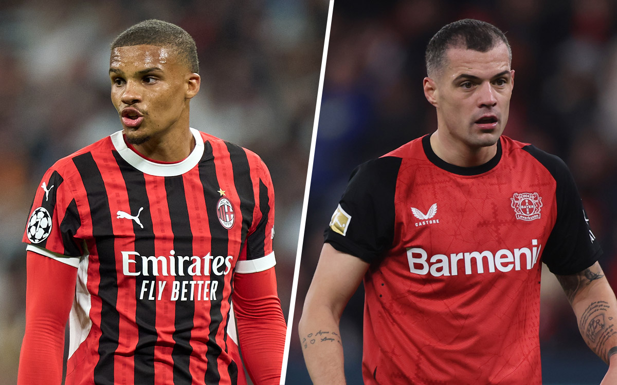 Malick Thiaw and Granit Xhaka