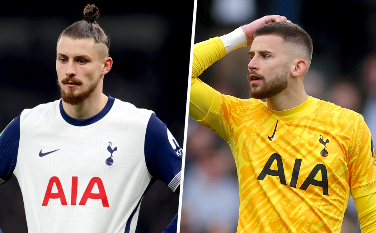 Radu Dragusin of Tottenham Hotspur vicario