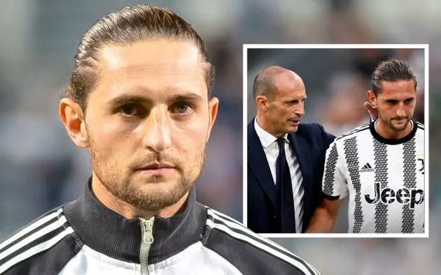 Adrien Rabiot of Juventus allegri