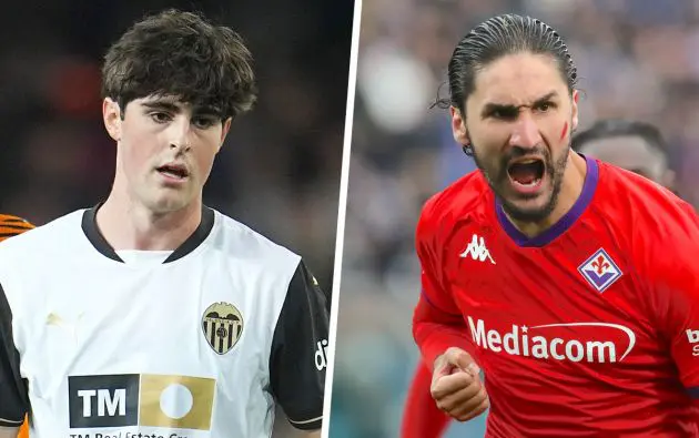 Javi Guerra of Valencia CF yacine adli