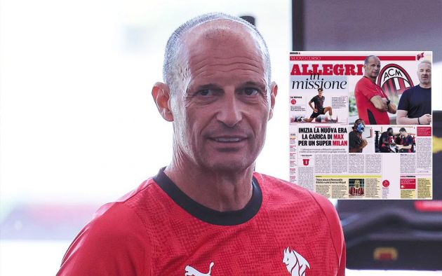 Allegri GdS Milanello