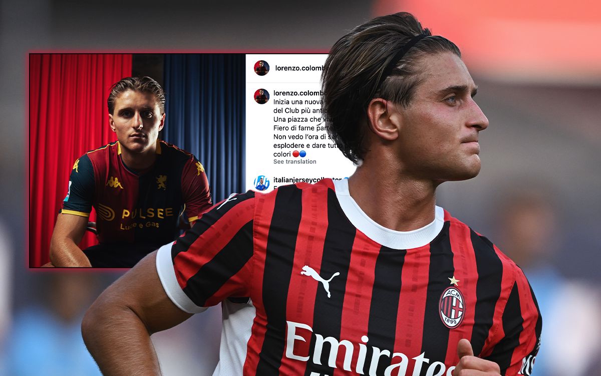 Photo: Colombo states he is proud to join Genoa on loan from Milan: “True passion”