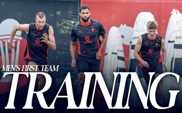 ac milan training milanello