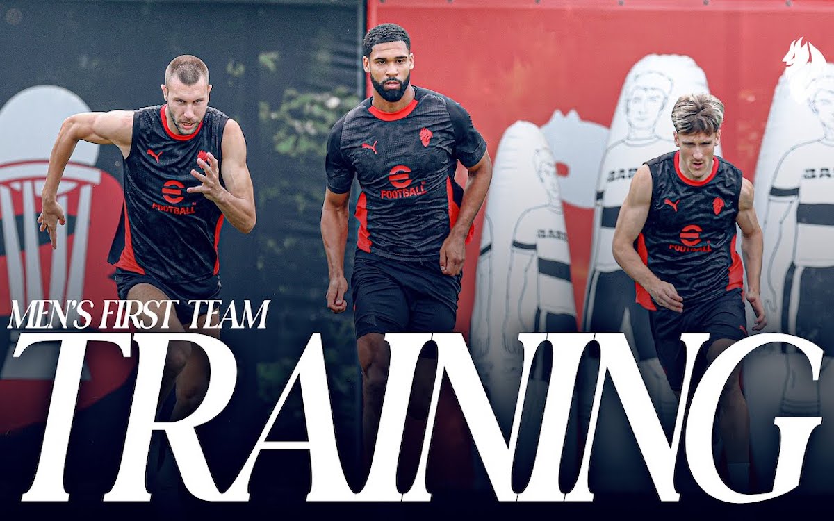 ac milan training milanello