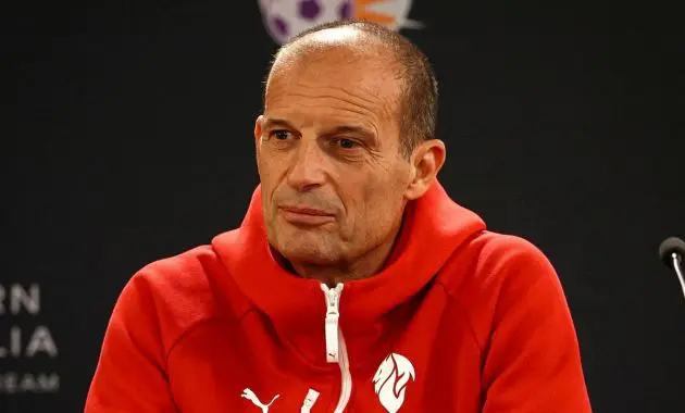 Massimiliano Allegri presser