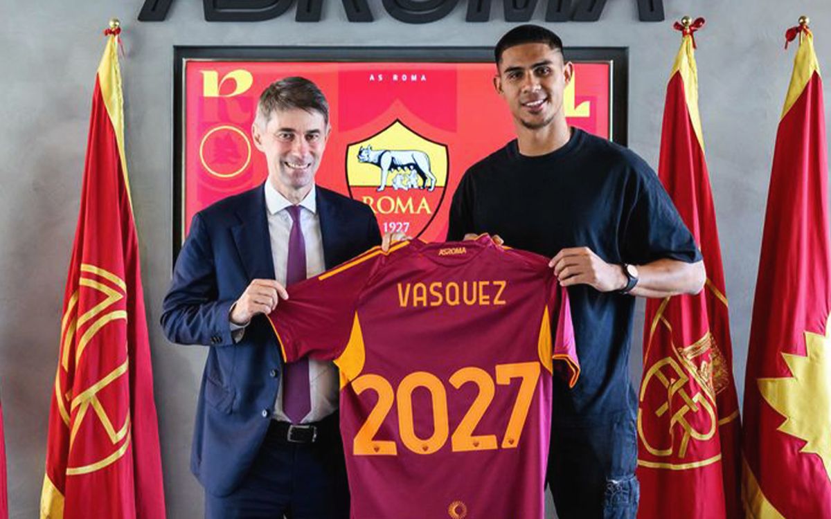 Official: Vasquez joins AS Roma after AC Milan contract was terminated