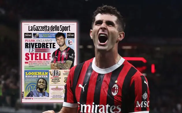 Pulisic Gazzeta July 30