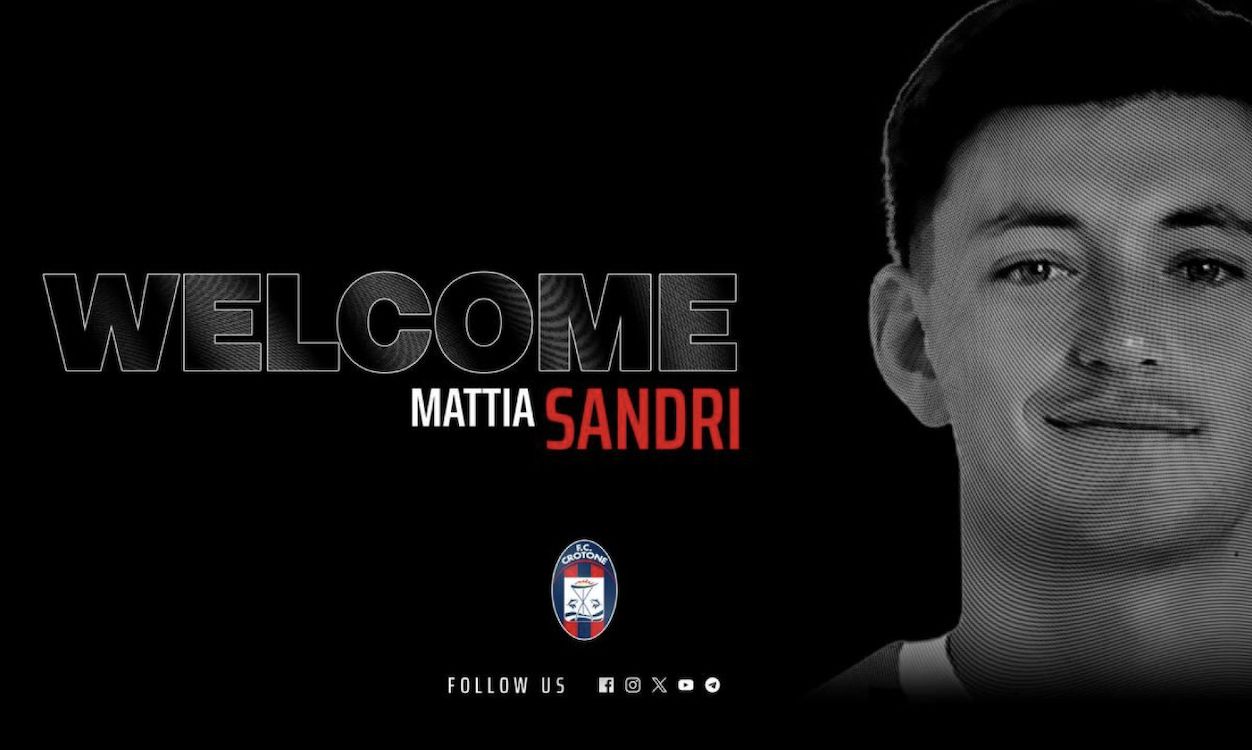 Official: AC Milan confirm Mattia Sandri has joined Crotone in permanent deal