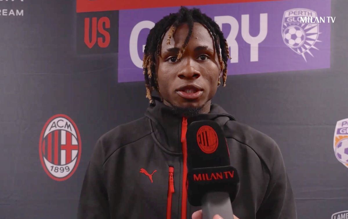 samuel chukwueze milan tv