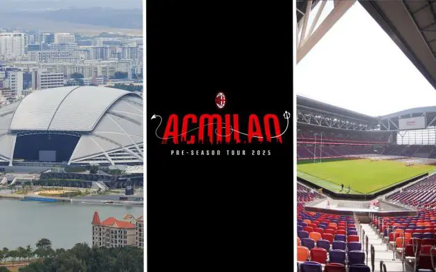 ac milan preseason tour