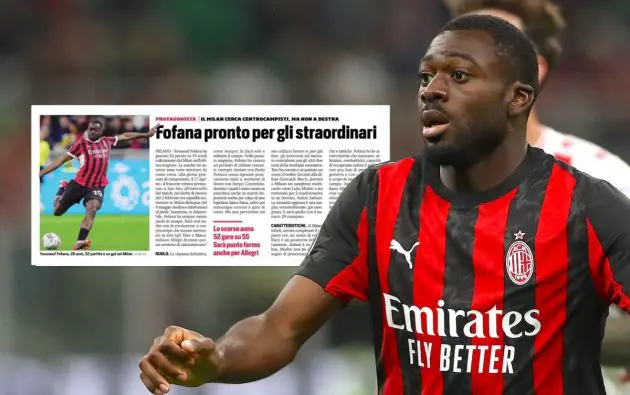 Youssouf Fofana of AC Milan