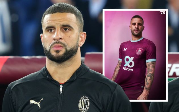 Kyle Walker of AC Milan