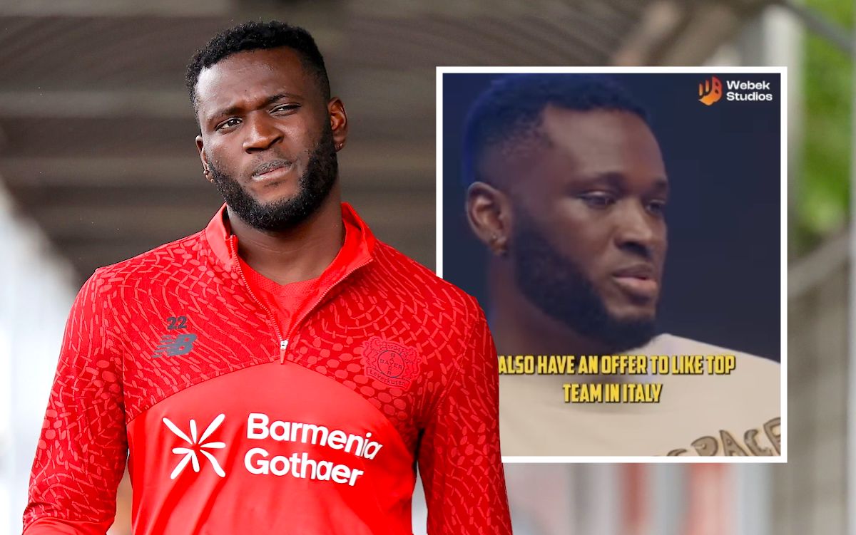 Leverkusen star Boniface admits to interest from ‘a top team in Italy’ amid Milan links