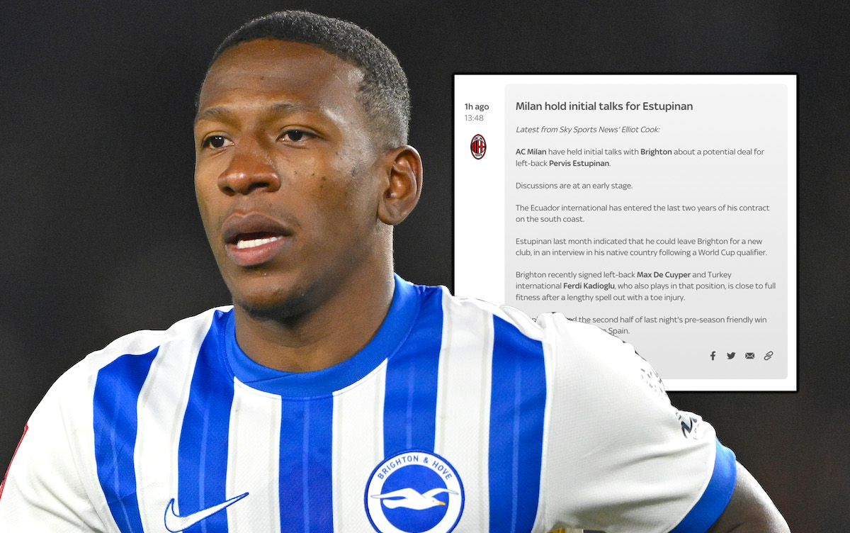 Pervis Estupinan of Brighton