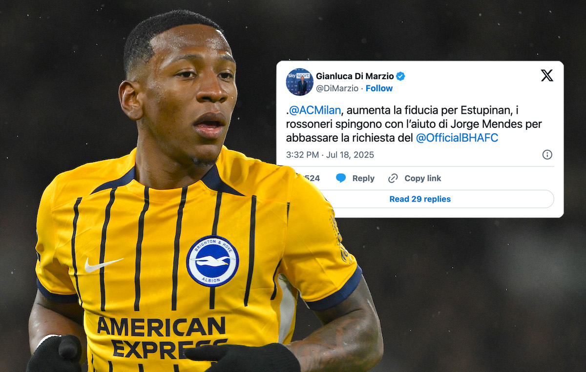 AC Milan Pursues Pervis Estupiñán with Increased Confidence