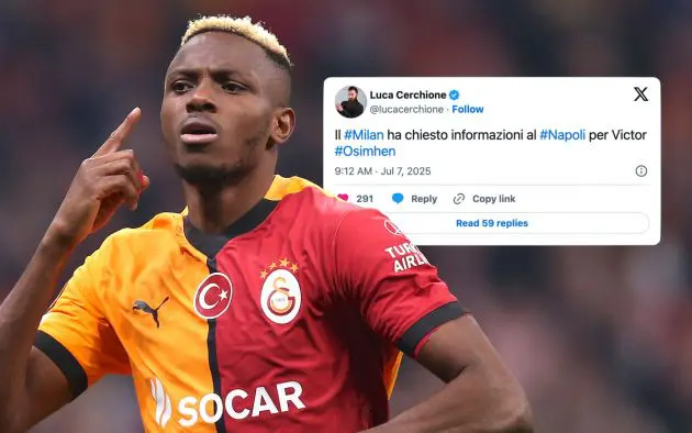 Victor Osimhen of Galatasaray